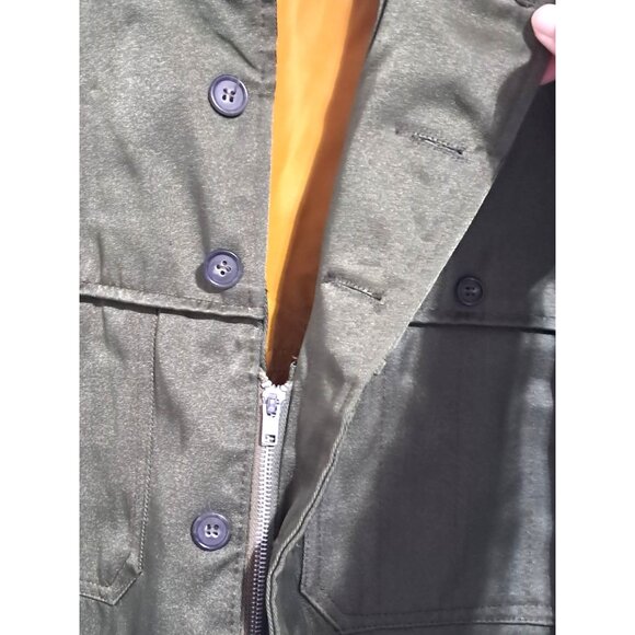 Golden Fleece Vintage Military Style Uniform Outerwear Jacket 42 Olive Green Mad - Picture 6 of 8